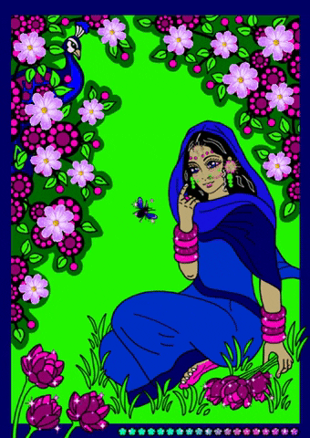 GundicaArt giphyupload sweet india meditation GIF