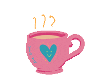 byvikieston teatime hygge warmy byvikieston Sticker