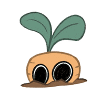 Ilwoo_arts sleep sleepy zzz zanahoria Sticker