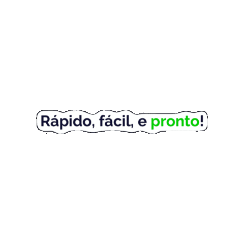 Rápido Sticker by CrediPronto