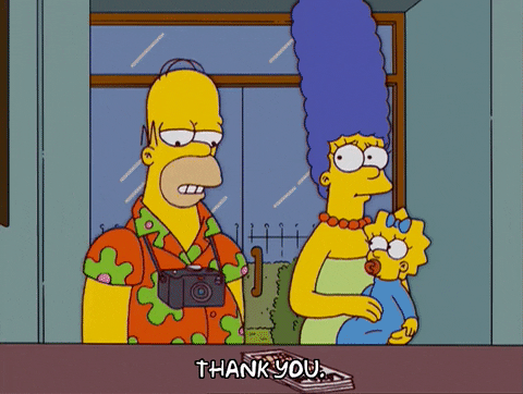 Episode 4 Thank You GIF by The Simpsons