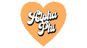 Aphi Sticker by Alpha Phi UBC