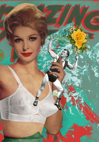 #art #surreal #feminism #isabelchiara #gif #collage GIF by Isabel Chiara