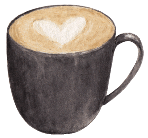 Coffee Morning Sticker by amy zhang