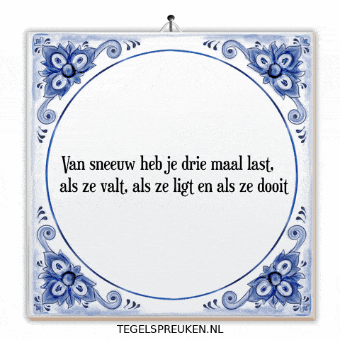 Winter Nl GIF by Tegelspreuken.nl