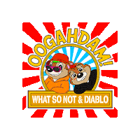 damn it Sticker by What So Not