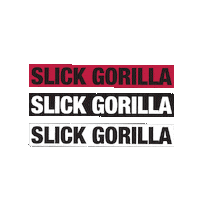Gorilla Slick Sticker by Slick Gorila