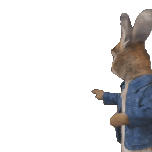 Fun No Sticker by Peter Rabbit Movie