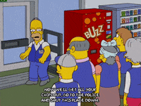 inciting homer simpson GIF