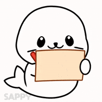 Love You Hearts GIF by Sappy Seals