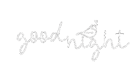 Good Night Sticker by mahoniemoni
