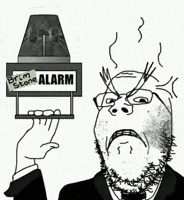 Angry Alarm GIF