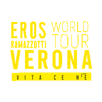 world tour Sticker by Eros Ramazzotti