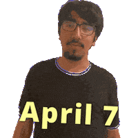 April 7 Sticker