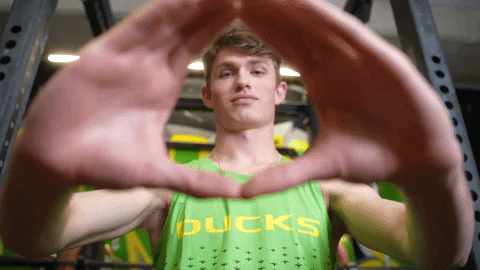 Track And Field GIF by GoDucks