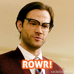 aborddelimpala giphyupload supernatural roar sam winchester GIF
