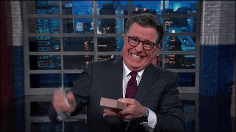Stephen Colbert Good Luck GIF by The Late Show With Stephen Colbert