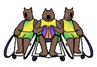 Basketball Australia Sticker by Asher McShane