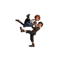 ballerina leap movie STICKER by LEAP!