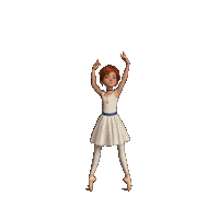 ballerina leap movie STICKER by LEAP!
