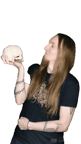 Skull Acting Sticker by Rise Of Kronos