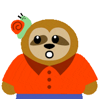 millubox relax sloth millu uniqueverse Sticker