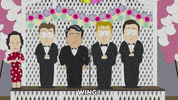stage applause GIF by South Park 