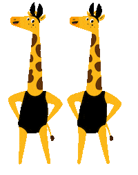 OGirafinha meme emoji feliz carnaval Sticker