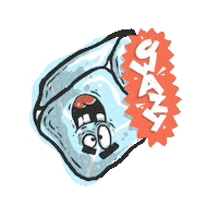 Ice Cube Love Sticker by Dreadpen