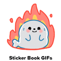 Summer Burn Sticker by Sticker Book iOS GIFs