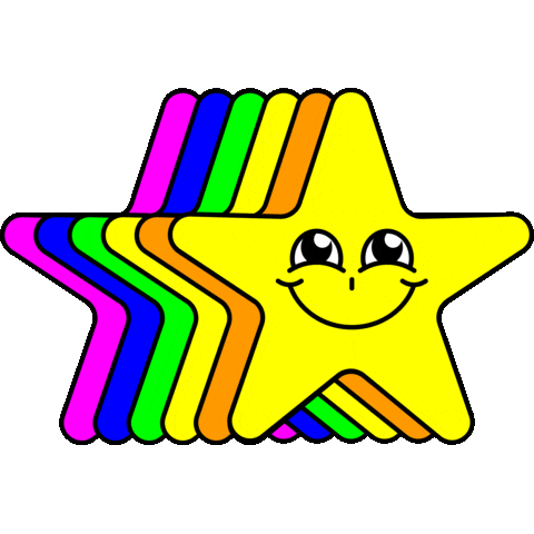Happy Star Sticker by Timoji Family