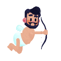 Cupid Love Sticker