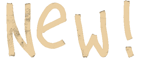 New Post Lettering Sticker