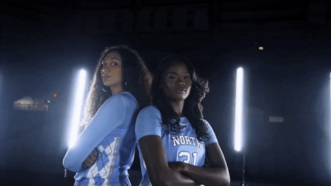 North Carolina Point GIF by UNC Tar Heels