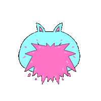 76namu ねこ 76namu 風船ガム Sticker