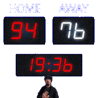 76 Away Sticker