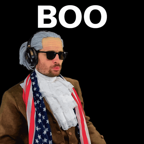 Boo Thumbs Down GIF