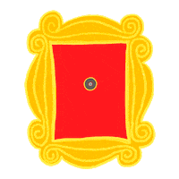 edugraphic tv netflix friends argentina Sticker