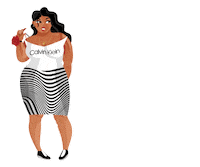 Angry Girl Sticker