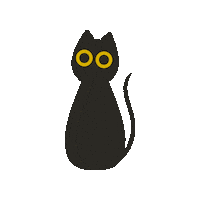 maevechocolate cat halloween animal kitty Sticker