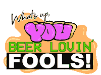 90S Beer Sticker by Pour Decisions Taproom