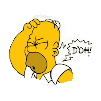 homer STICKER by imoji