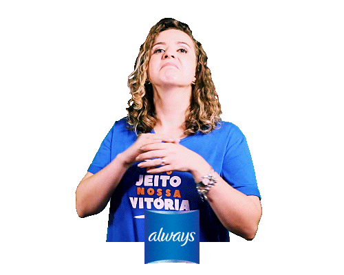 meujeitonossavitoria Sticker by Always Brasil