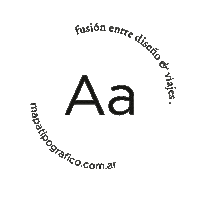 Logo Design Sticker by Mapa Tipografico