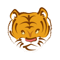 Tiger Love Sticker