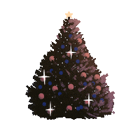 Christmas Tree Sticker by VIMNEMEAA