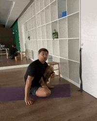 Yoga Pose GIF by YOGABODY