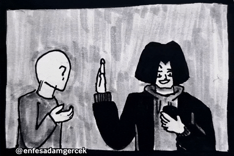 Watching Do Not Disturb GIF