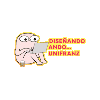 Dibujo Working Sticker by UNIFRANZ