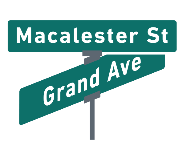 MacalesterCollege giphyupload heymac macalestercollege macalester Sticker
